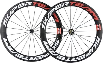 Amazon | Superteam カーボンクリンチャー 700c 60mm ロードバイク